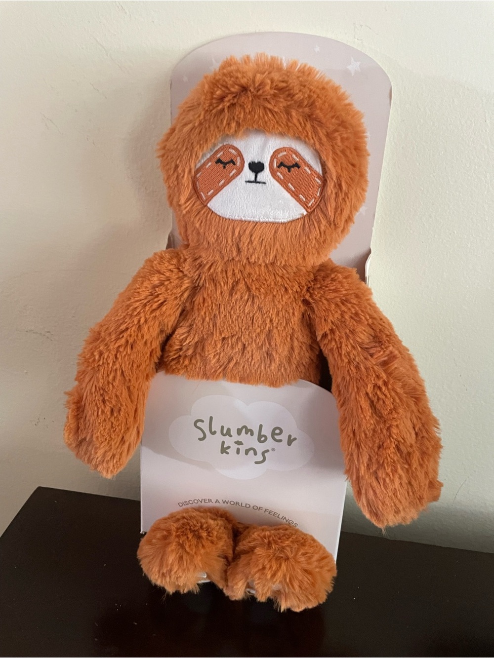 Slumberkins Orange Plush Sloth - Cozy Cuddly Stuffed Animal